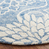 Safavieh Jardin 6'-0" x 6'-0" Rug in Blue / Ivory