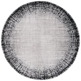 Safavieh Skyler 6'-7" x 6'-7" Rug in Ivory Grey / Black