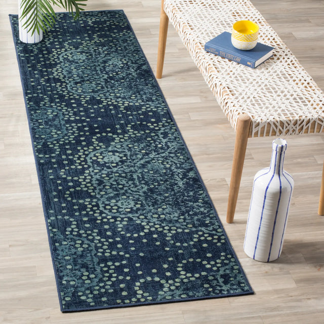 Safavieh Constellation Vintage 2'-2" x 8'-0" Rug in Blue / Multi