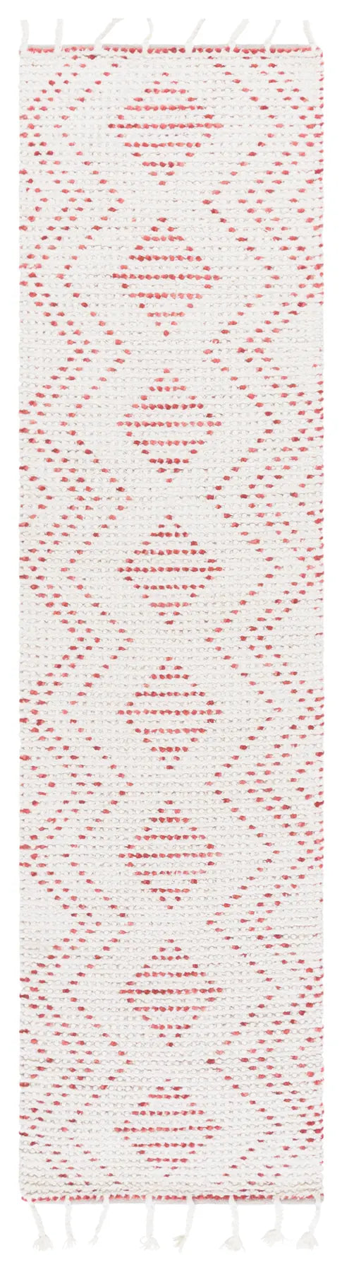 Safavieh Natura 2'-3" x 9'-0" Rug in Ivory / Red