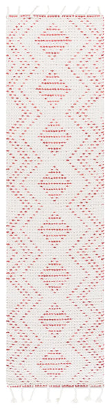 Safavieh Natura 2'-3" x 9'-0" Rug in Ivory / Red