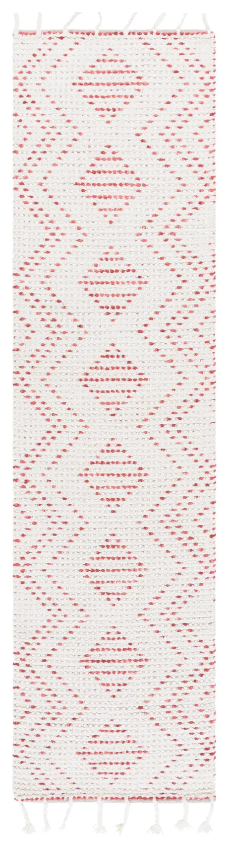 Safavieh Natura 2'-3" x 9'-0" Rug in Ivory / Red