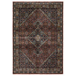Oriental Weavers Sphinx ELIANA ELI06 Red Medallion Rugs - main flat
