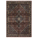 Oriental Weavers Sphinx ELIANA ELI06 Red Medallion Rugs - main flat