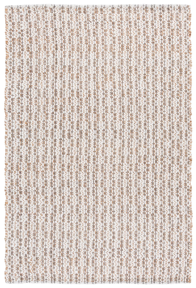 Safavieh Natural Fiber 4'-0" x 6'-0" Rug in Natural / Grey