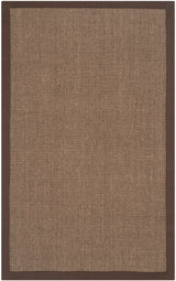 Safavieh Natural Fiber 2'-6" x 4'-0" Rug in Brown / Brown