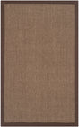 Safavieh Natural Fiber 2'-6" x 4'-0" Rug in Brown / Brown