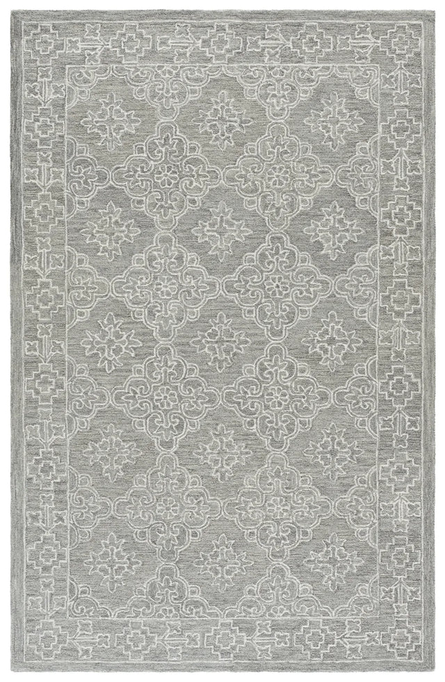 Safavieh Martha Stewart 5'-0" x 8'-0" Rug in Light Grey / Ivory