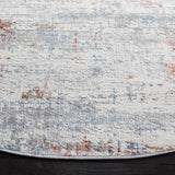 Safavieh Amelia 5'-0" x 5'-0" Rug in Ivory / Rust