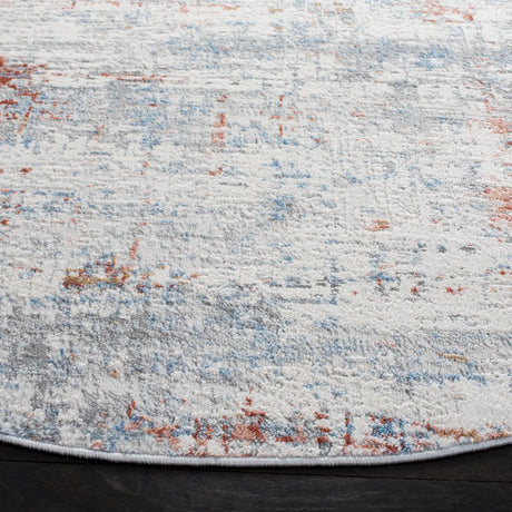 Safavieh Amelia 5'-0" x 5'-0" Rug in Ivory / Rust