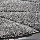 Safavieh Florida Shag 5'-0" x 5'-0" Rug in Grey / Grey