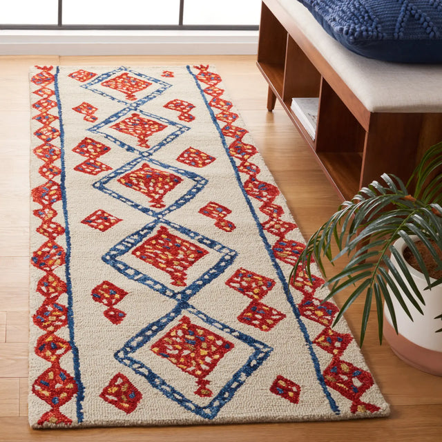 Safavieh Aspen 2'-3" x 7'-0" Rug in Ivory / Multi