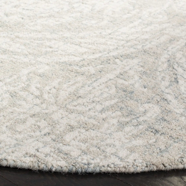 Safavieh Abstract 6'-0" x 6'-0" Rug in Grey / Ivory