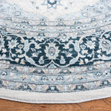 Safavieh Isabella 6'-7" x 6'-7" Rug in Cream / Dark Blue