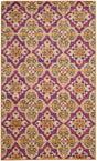 Safavieh Madison 3'-0" x 5'-0" Rug in Fuchsia / Gold