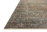 Loloi Heritage Her-11 Midnight/Multi Rug - rug corner