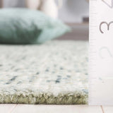 Safavieh Abstract 4'-0" x 6'-0" Rug in Green / Ivory