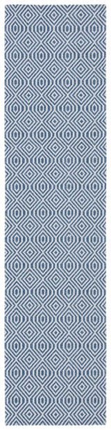 Safavieh Martha Stewart 2'-0" x 8'-0" Rug in Blue / Grey