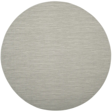 Safavieh Courtyard 6'-7" x 6'-7" Rug in Light Grey