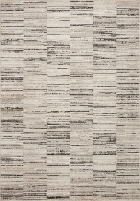 Loloi Darby Dar-01 Charcoal/Sand Rug - main flat