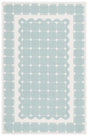 Safavieh Safavieh Kids 4'-0" x 6'-0" Rug in Turquoise / Ivory