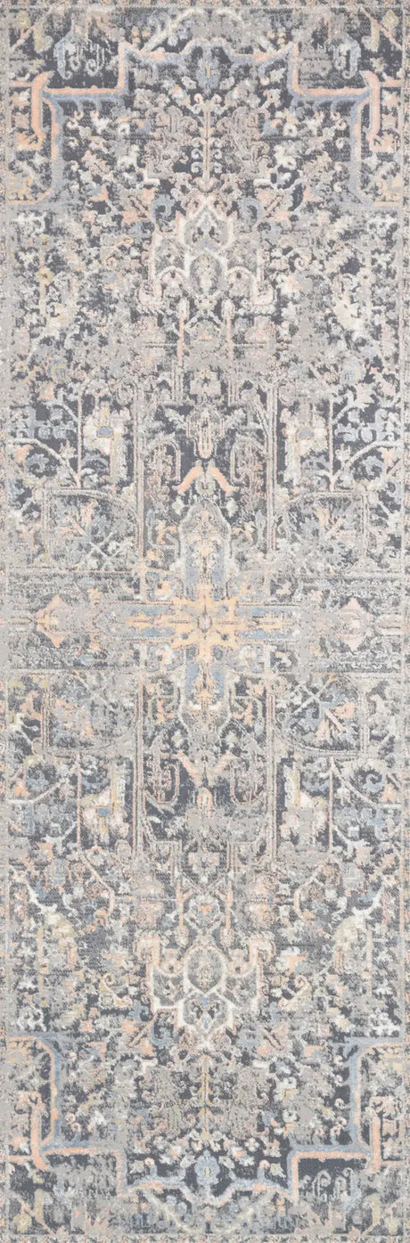 Loloi Lucia Luc-02 Charcoal / Multi Rugs - runner flat
