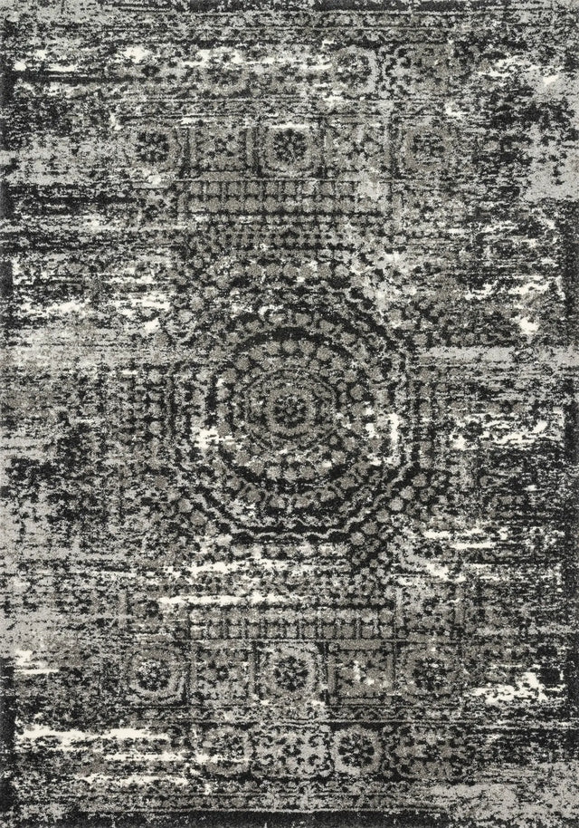 Loloi Viera Vr-11 Graphite / Black Rugs - main flat