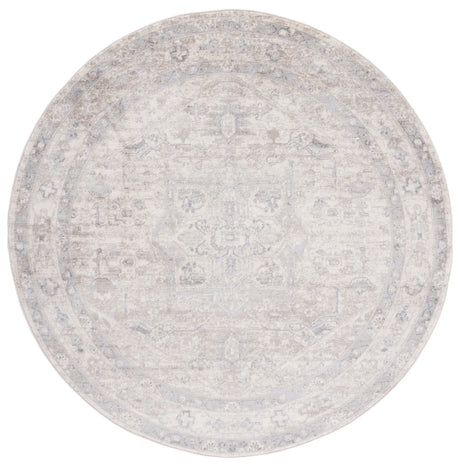 Safavieh Brentwood 6'-7" x 6'-7" Rug in Ivory / Grey