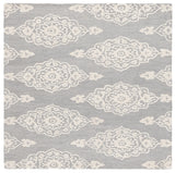 Safavieh Ebony 6'-0" x 6'-0" Rug in Ivory / Grey