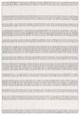 Safavieh Beach House 4'-0" x 6'-0" Rug in Grey / Ivory