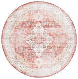 Safavieh Arizona 6'-0" x 6'-0" Rug in Rust / Gold
