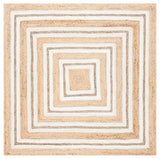 Safavieh Natural Fiber 6'-0" x 6'-0" Rug in Natural / Ivory