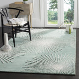 Safavieh Soho 5'-0" x 8'-0" Rug in Light Teal / Multi