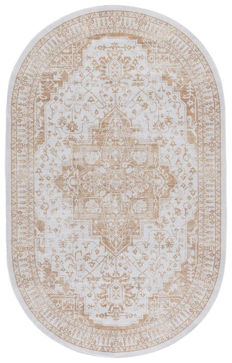 Safavieh Arizona 5'-0" x 8'-0" Rug in Beige / Gold
