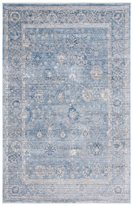 Safavieh Dream 4'-0" x 6'-0" Rug in Grey / Turquoise
