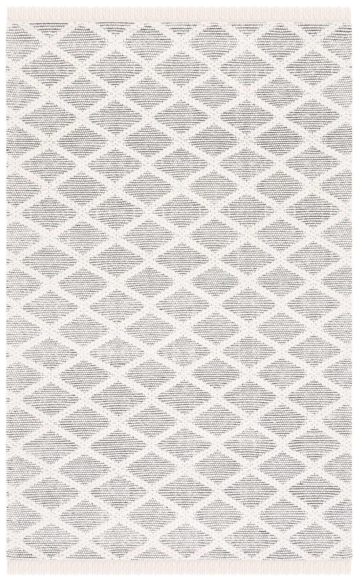 Safavieh Marbella 4'-0" x 6'-0" Rug in Ivory / Black