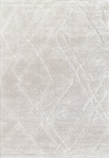 Dynamic Rugs Masai 14005 Power Loomed Modern Ivory Rug - Rectangular