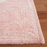 Safavieh Metro 4'-0" x 6'-0" Rug in Pink / Ivory