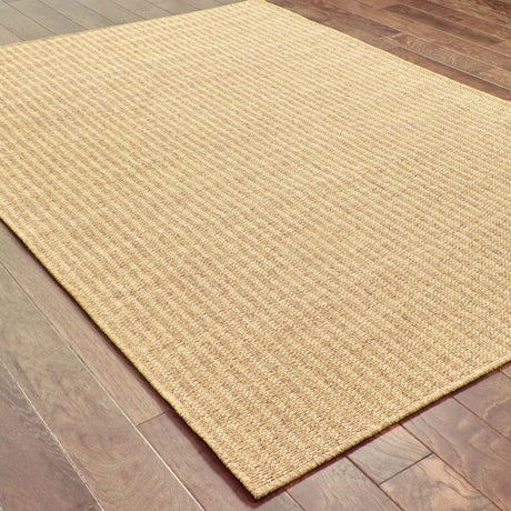 Oriental Weavers Sphinx Karavia 550X3 Tan / Tan Rugs - angle detail