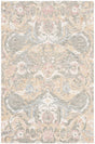 Safavieh Aubusson 4'-0" x 6'-0" Rug in Ivory / Sage