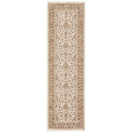 Oriental Weavers Sphinx Maharaja 5091Q Ivory/Rust Rugs - runner