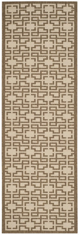 Safavieh Martha Stewart 2'-7" x 8'-2" Rug in Beige / Brown