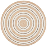 Safavieh Natural Fiber 6'-0" x 6'-0" Rug in Natural / Ivory