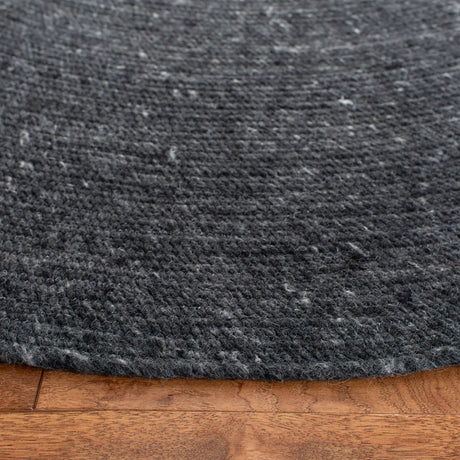 Safavieh Braided 5'-0" x 5'-0" Rug in Black