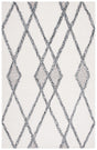 Safavieh Casablanca 4'-0" x 6'-0" Rug in Ivory / Black