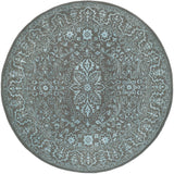 Safavieh Glamour 6'-0" x 6'-0" Rug in Blue / Dark Grey