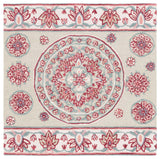 Safavieh Bellagio 5'-0" x 5'-0" Rug in Sage / Ivory