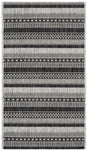 Safavieh Courtyard 2'-0" x 3'-7" Rug in Black / Grey