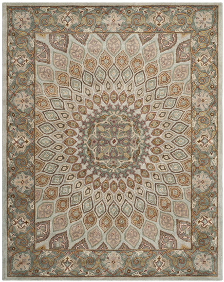 Safavieh Heritage 9'-6" x 13'-6" Rug in Blue / Grey