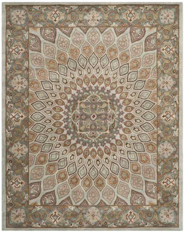 Safavieh Heritage 9'-6" x 13'-6" Rug in Blue / Grey